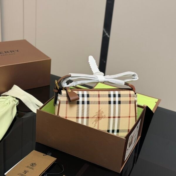 BBR Vintage Check E-canvas Beige Check - Bag