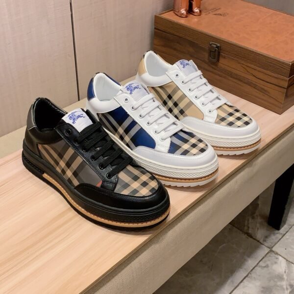 BBR Vintage Check Sneakers Black/Beige - Sneakers