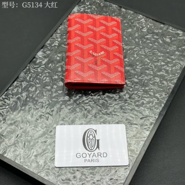 GYD Saint Pierre Red GYDine Canvas - Wallet