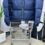 TNF 1996 Retro Nuptse Jacket Navy/Green – Jacket