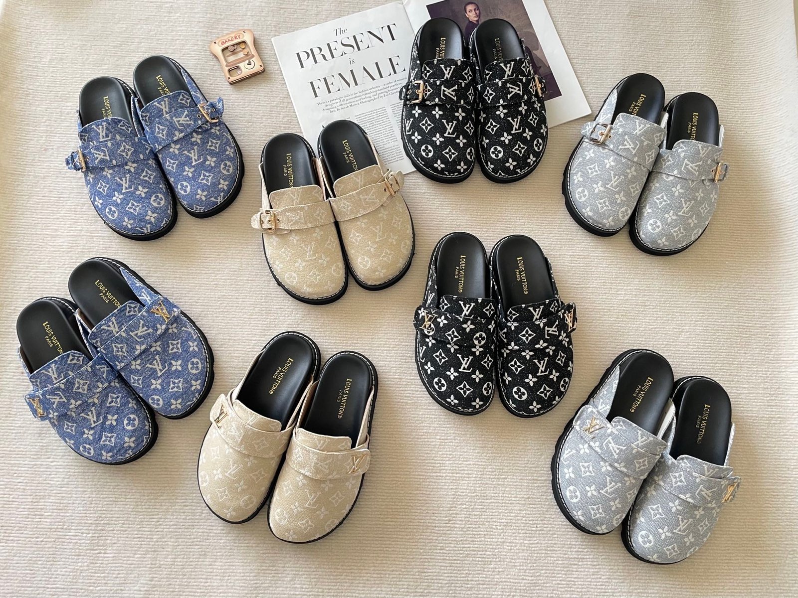 LV Paseo Mule Monogram Denim - Shoes - Image 2