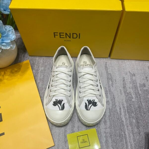 FD Domino Embroidered Canvas - Sneakers