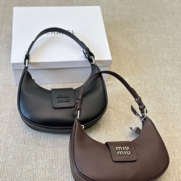 MIU Wander Black/Brown Leather - Bag