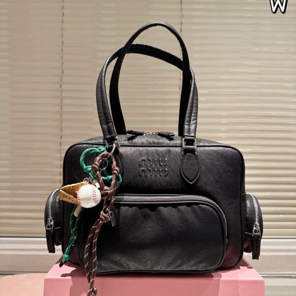 MIU Bowling Bag Leather - Bag