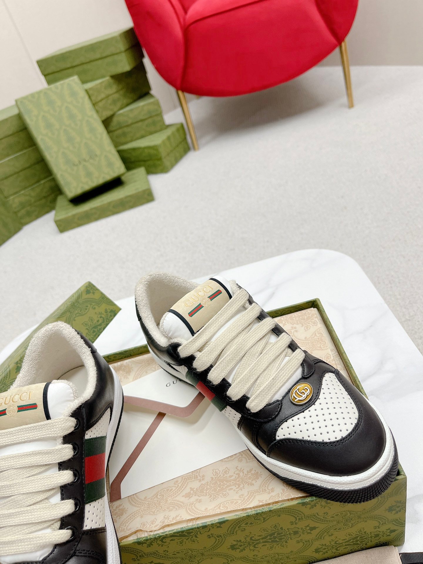 GG Screener Black/White - Sneakers - Image 7