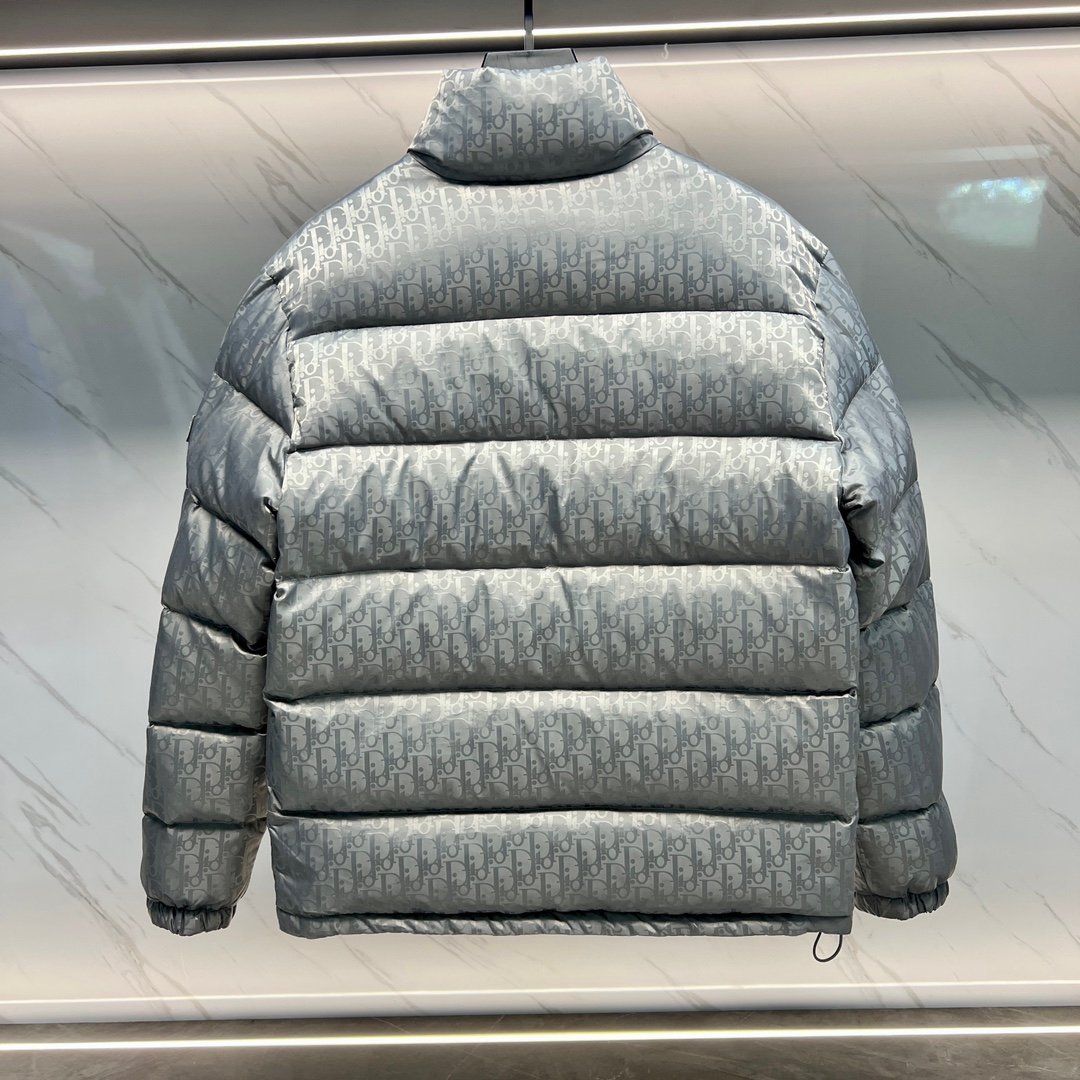 CD CD Oblique Down Jacket Grey Oblique - Jacket - Image 7