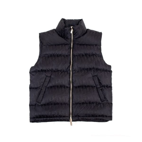 CD Oblique Down Vest Black - Vest