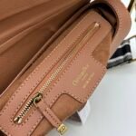 CD Saddle Large Tan Leather – Bag