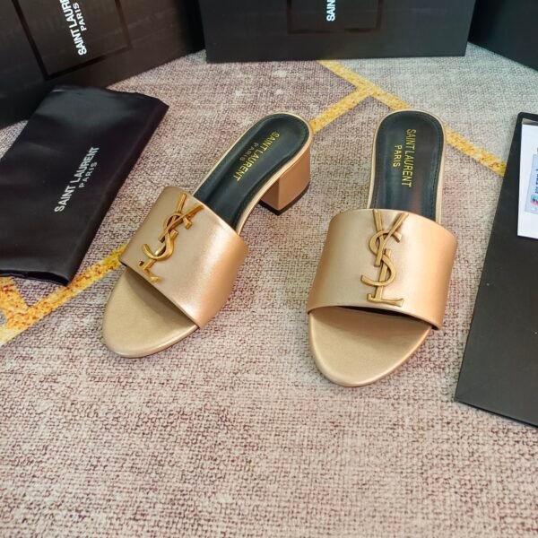 YSL Cassandra Logo Heel - Shoes