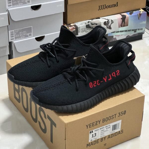 AD Yeezy Boost 350 V2 13 Black/Red - Sneakers