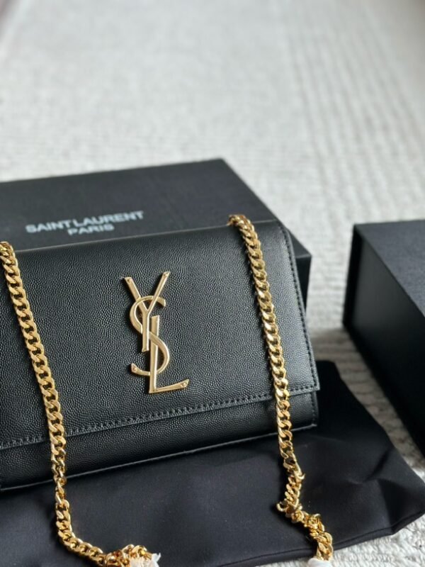 YSL Kate Wallet on Chain – Bag – Red