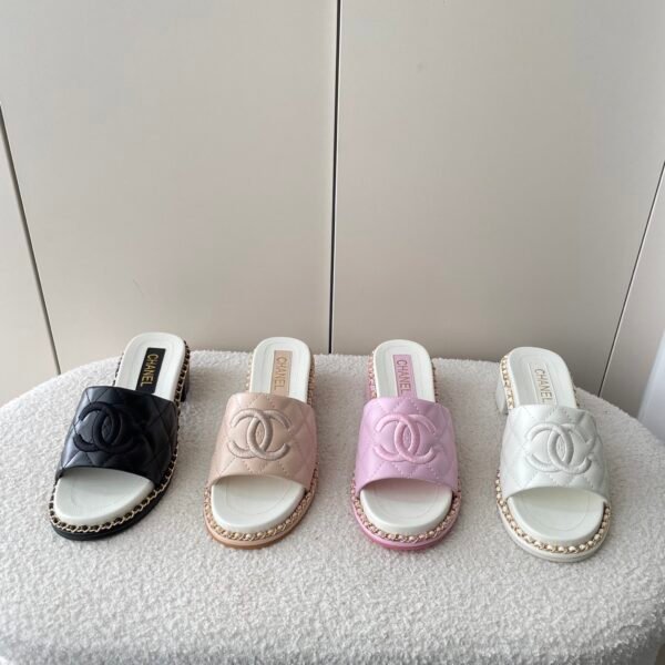 CC Quilted Mules - Slides