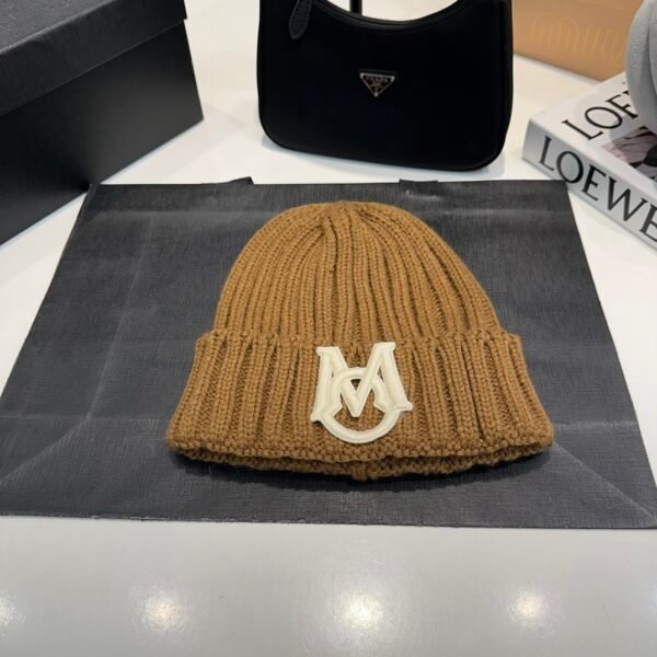 MCL Logo Beanie Brown Knit - Hat