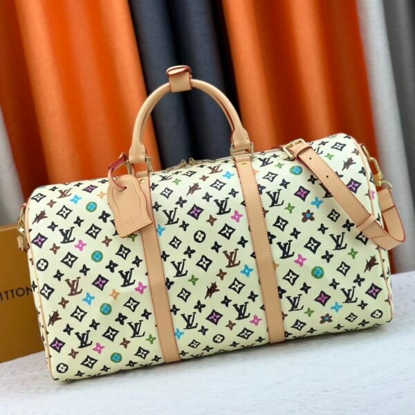 LV Keepall Bandoulière 50 Multicolor Monogram - Bag
