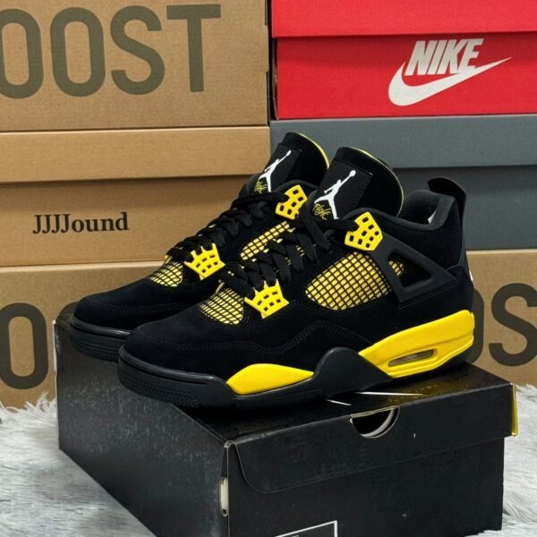 NK Air Jordan 4 Retro Thunder - Sneakers