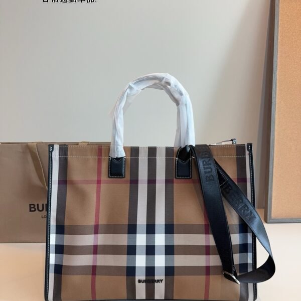 BBR Check Pocket Tote - Bag