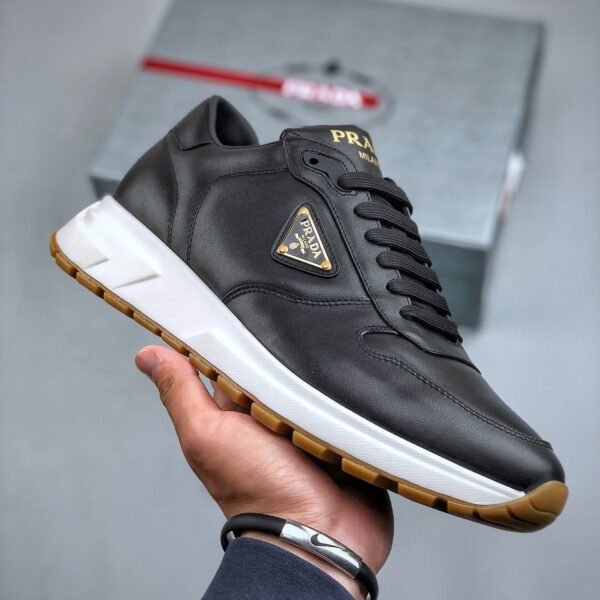 PR America's Cup Black Leather - Sneakers