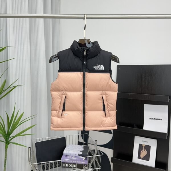 TNF 1996 Retro Nuptse Vest Pink/Black - Vest