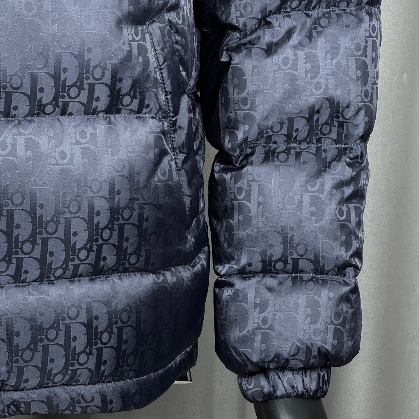 CD Oblique Down Jacket Navy Oblique - Jacket - Image 7