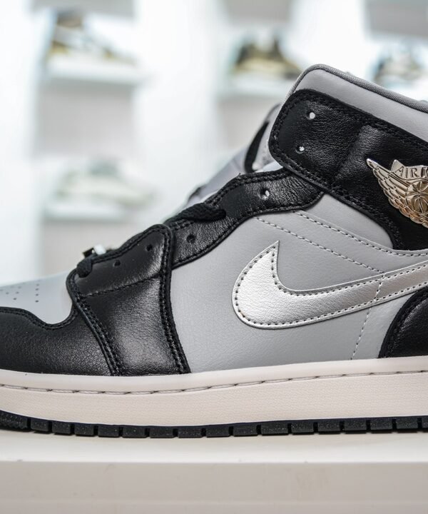 NK Air Jordan 1 Mid Shadow – Sneaker – Schwarz