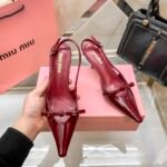 MIU Bow Slingback Pumps – Heels