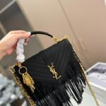 YSL Kate Tassel Black Suede – Bag