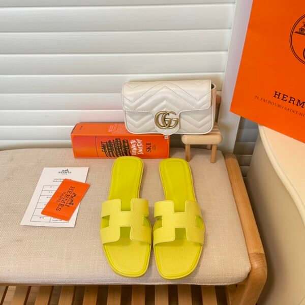 HM Oran Sandals Yellow - Sandals