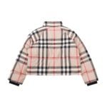 BBR Check Puffer Jacket – Giacca – Rosso