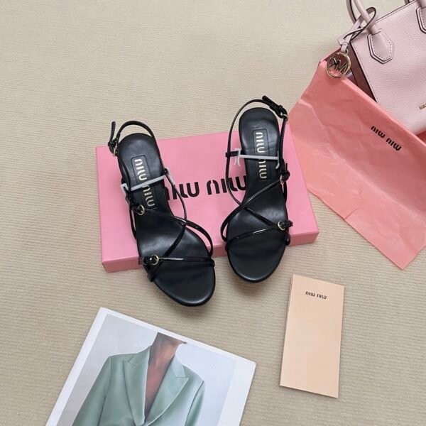 MIU Strappy Sandals - Heels