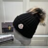 MCL Pom Pom Beanie Black Wool - Hat – Red · Ref. AC2493