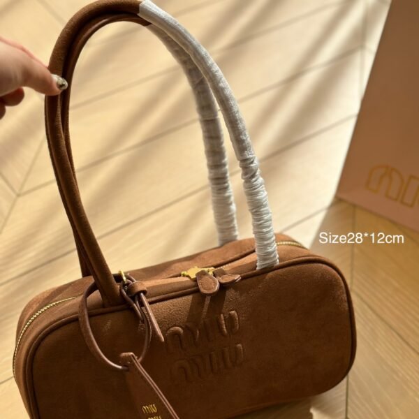 MIU Bowling Bag Suede - Bag