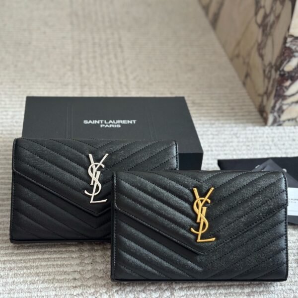 YSL Envelope Wallet on Chain - Bag