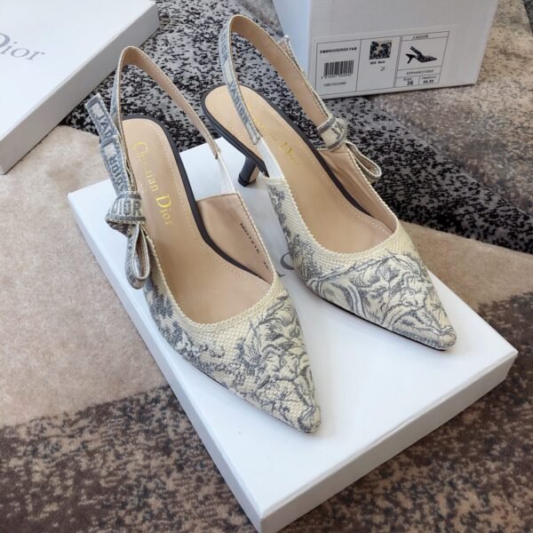 CD J'ACD Slingback Pump 36 Toile de Jouy - Heels