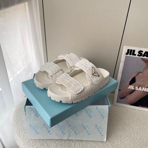 PR Raffia Sandals - Sandals