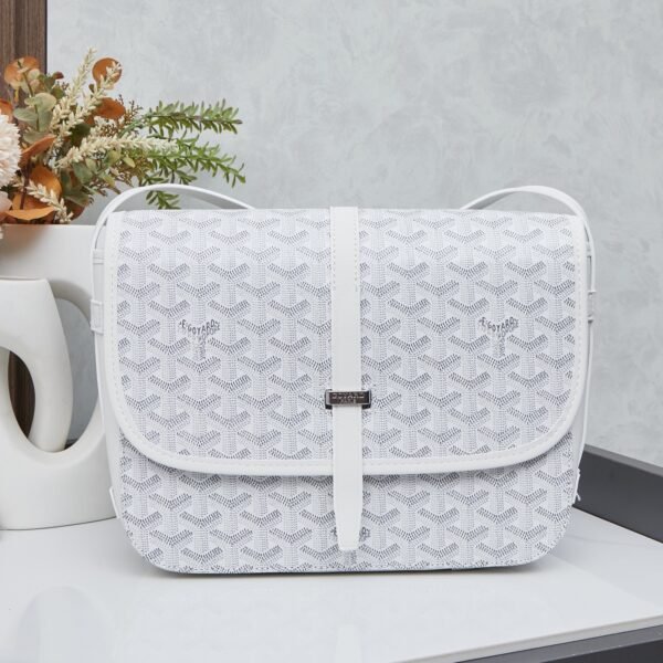 GYD Belvédère 2 Large White GYDine Canvas - Bag