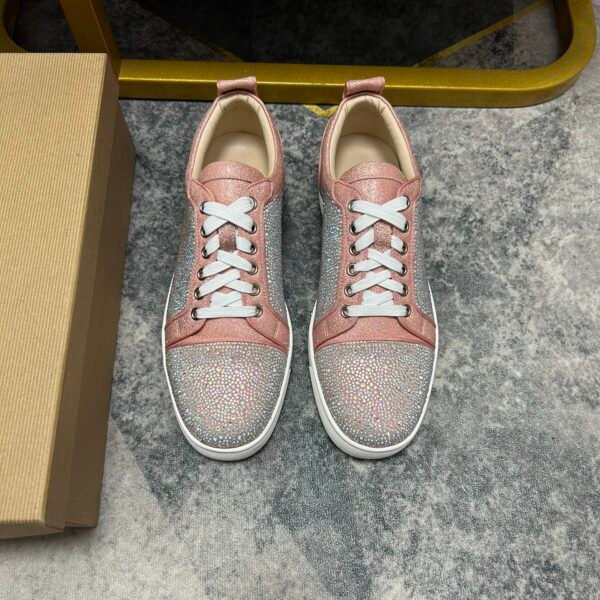 CL Louis Junior Spikes Orlato Pink Glitter - Sneakers