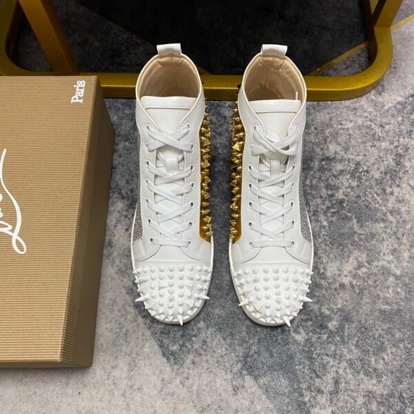 CL Louis Orlato Spikes White/Gold - Sneakers
