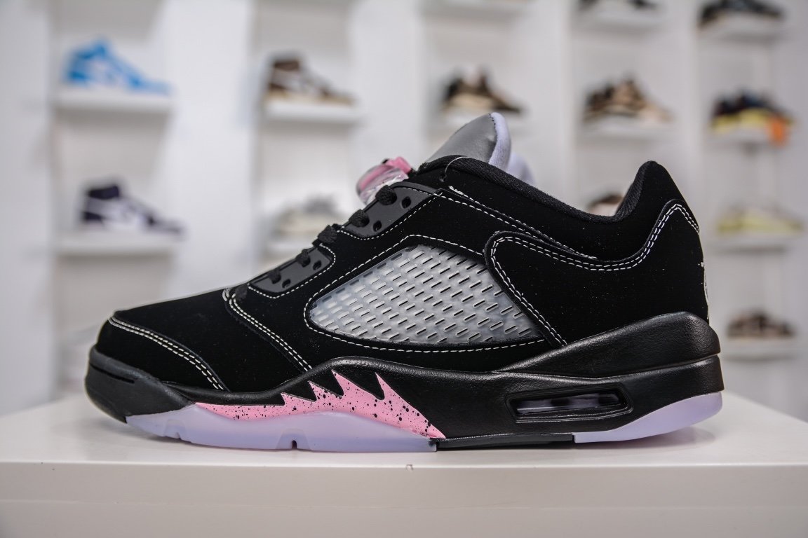 NK Air Jordan 5 Low Doernbecher Black/Pink - Sneakers