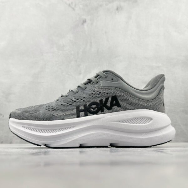 HOKA Bondi 8 Grey - Sneakers