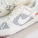 NK Dunk Low x Supreme – Sneakers – Grey