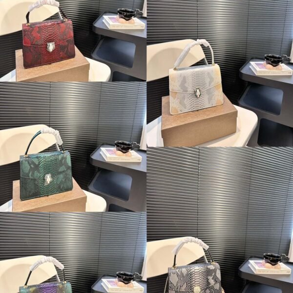 FD Serpenti Forever Python Print - Bag