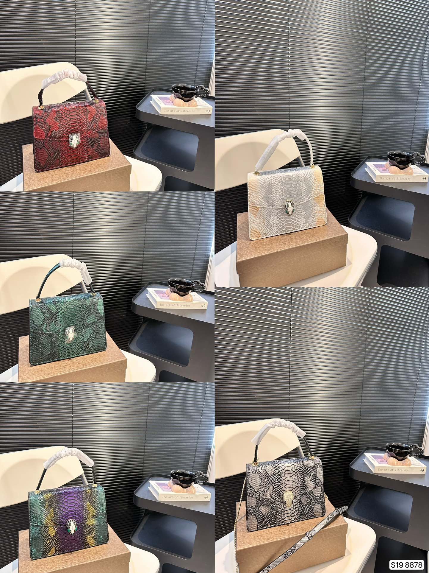 FD Serpenti Forever Python Print - Bag
