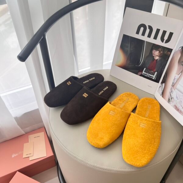 MIU Terry Slippers - Slides
