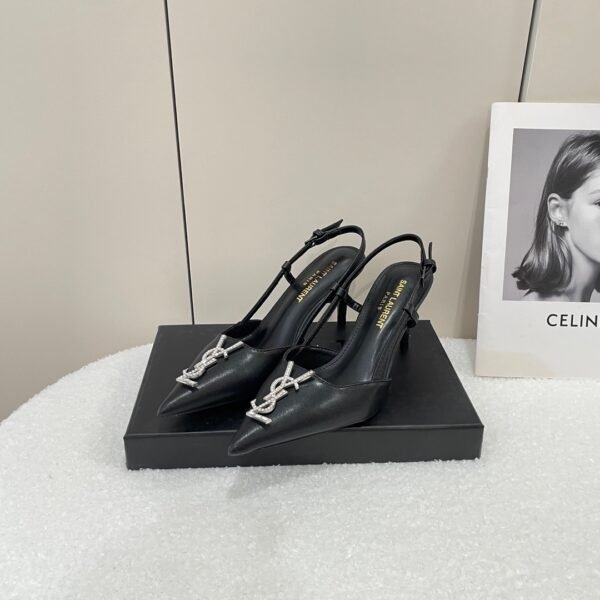 YSL Opyum Slingback Pumps - Heels