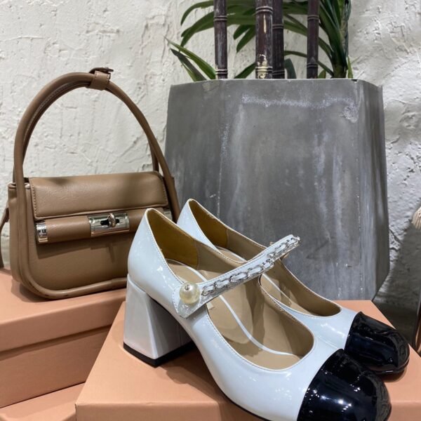 MIU Mary Jane Bicolor - Heels