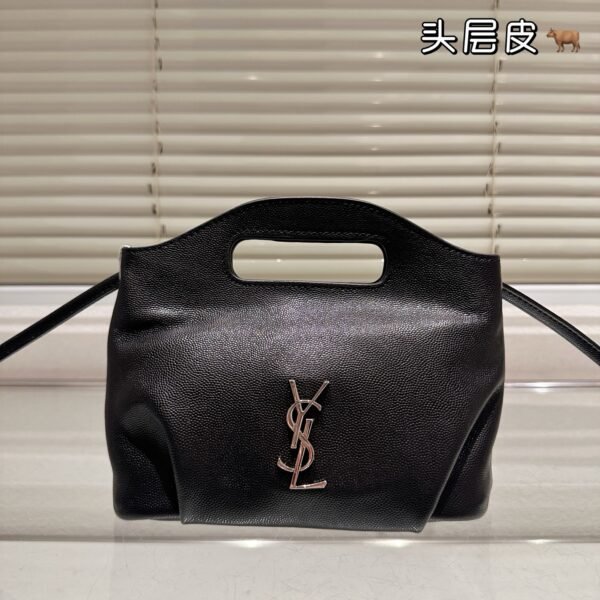 YSL Kaia Black Leather - Bag