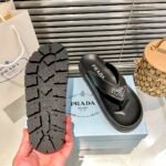 PR Triangle Logo Rubber Thong Sandals – Sandals