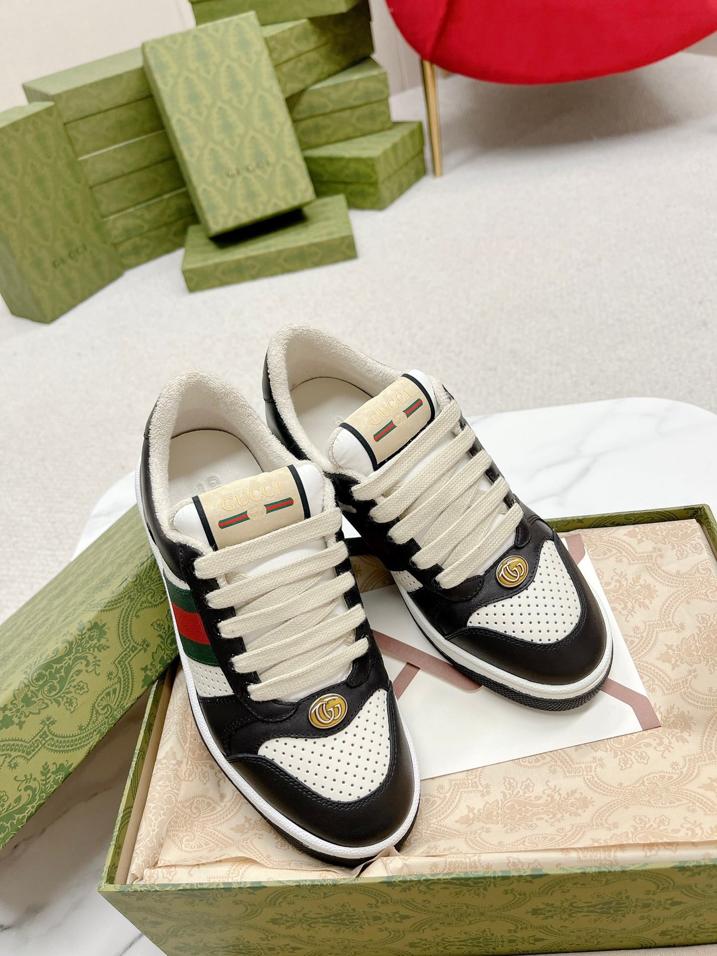 GG Screener Black/White - Sneakers - Image 6