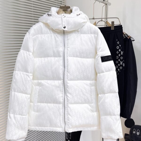 CD CD Oblique Down Jacket White - Jacket