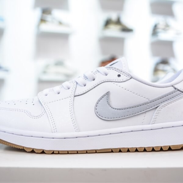 NK Air Jordan 1 Low Golf White/Grey - Sneakers